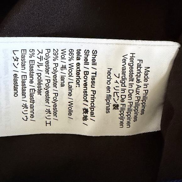 J. Crew Sydney Stewart Tartan Wool Blend Wide Leg Preppy Pants - Picture 7 of 7